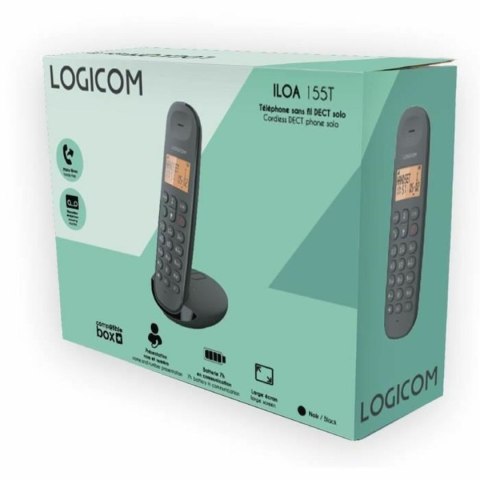 Telefon Stacjonarny Logicom DECT ILOA 155T SOLO Czarny