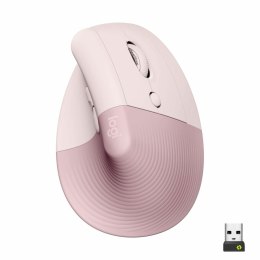 Ergonomiczna Myszka Optyczna Logitech Lift Różowy Rose