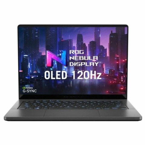 Laptop Asus ROG Zephyrus G14 OLED GA403UI-QS049 14" 32 GB RAM 1 TB SSD Nvidia Geforce RTX 4070 Qwerty Hiszpańska