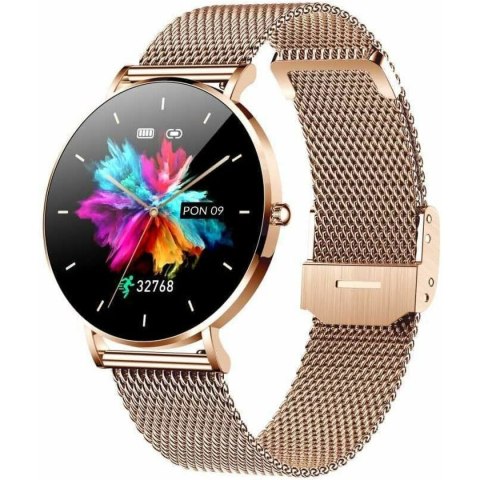 Smartwatch Manta Alexa SWU501GD Różowy Złoty Różowo-złoty 1,32"