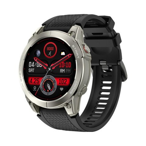 Smartwatch Manta SWA001SL Czarny Pomarańczowy Srebrzysty 1,43"