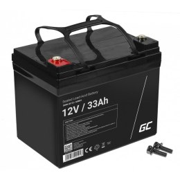 Bateria do Zasilacz awaryjny UPS Green Cell AGM21 33 Ah 12 V