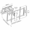 Uchwyt do TV z Wysięgnikiem TooQ LP75100TN-B 60"-100" 60"