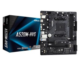 MB AMD A520 SAM4 MATX/A520M-HVS ASROCK