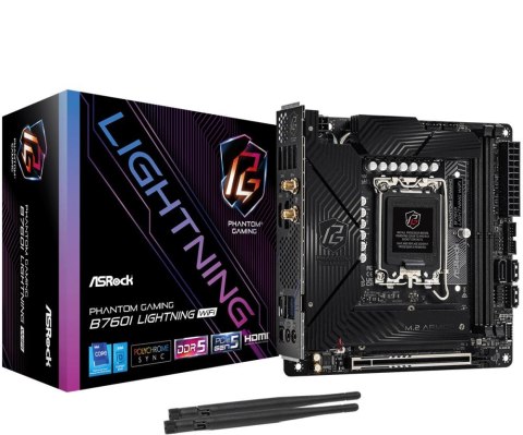 MB B760 S1700 MITX/B760I LIGHTNING WIFI ASROCK