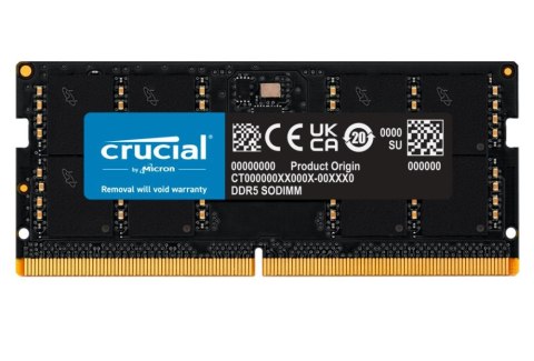 NB MEMORY 32GB DDR5-4800 SO/CT32G48C40S5 CRUCIAL