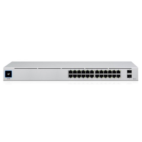 NET SWITCH 24PORT 1000M 2SFP/POE USW-24-POE UBIQUITI