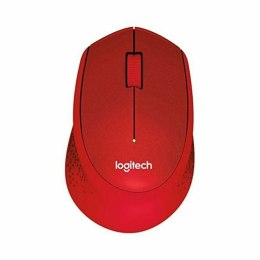 Myszka Bezprzewodowa Logitech M330 Silent Plus Czerwony 1000 dpi