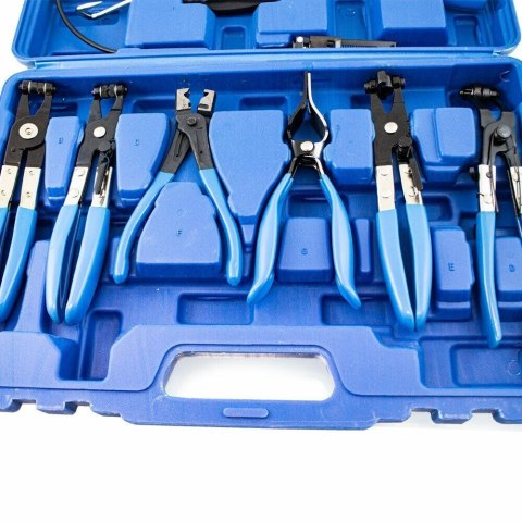 SZCZYPCE DO OPASEK ZACISKOWYCH ZESTAW 9 ELEMENTÓW