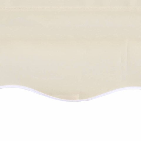 Tkanina do markizy, kremowa, 6 x 3 m (bez ramy)