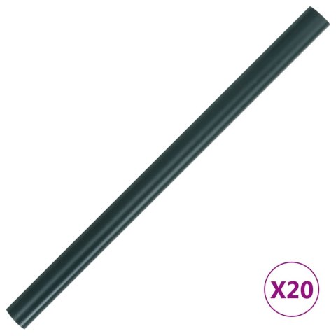 Osłona na ogrodzenie ogrodowe, PVC, 35x0,19 m, zielona, mat Osłona na ogrodzenie ogrodowe, PVC, 35x0,19 m, zielona, mat
