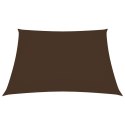Żagiel ogrodowy, tkanina Oxford, kwadratowy, 2x2 m, brązowy