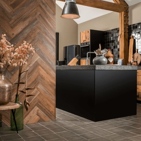 WallArt Listwy o wyglądzie postarzanego drewna dębowego, umbra WallArt Listwy o wyglądzie postarzanego drewna dębowego, umbra