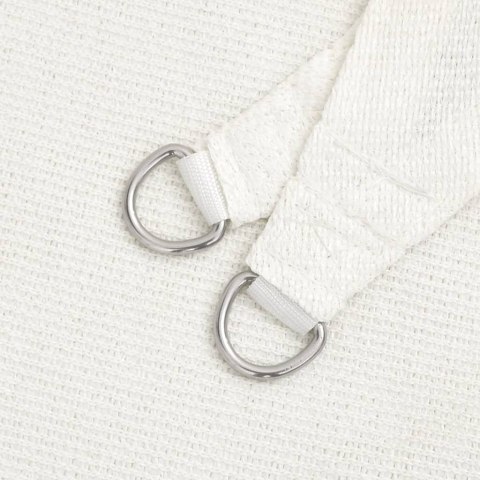 Żagiel ogrodowy HDPE kwadratowy 3,6x3,6 m, biały