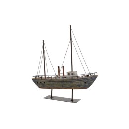 Figurka Dekoracyjna DKD Home Decor 37,5 x 8,5 x 41 cm Wykończenie antyczne Wielokolorowy Barco