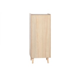 Komoda Home ESPRIT Naturalny Rattan Drewno paulowni 40 x 30 x 104 cm