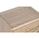 Stolik Nocny Home ESPRIT Naturalny Rattan Drewno paulowni 40 x 30 x 48 cm