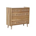 Komoda Home ESPRIT Brązowy Drewno akacjowe Drewno MDF 80 x 34 x 75 cm