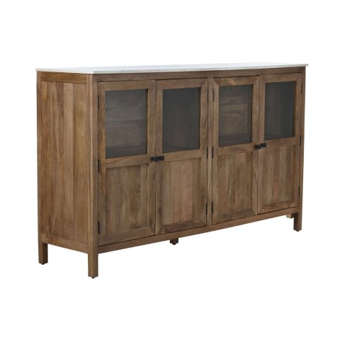 Kredens Home ESPRIT Naturalny Szkło Drewno mango 175 x 45,2 x 105 cm