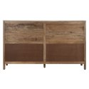 Kredens Home ESPRIT Naturalny Szkło Drewno mango 175 x 45,2 x 105 cm