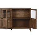 Kredens Home ESPRIT Naturalny Szkło Drewno mango 175 x 45,2 x 105 cm