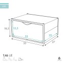 Stackable shoe box Max Home Biały 6 Sztuk polipropylen ABS 35 x 18,5 x 27 cm