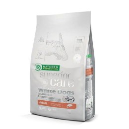 Karma NATURE'S PROTECTION Superior Care White Dogs Łosoś 10 kg