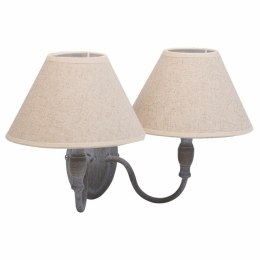 Lampa ścienna Alexandra House Living Biały Szary 220-240 V 23 x 28 x 34 cm