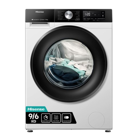 Washer - Dryer Hisense WD3S9043BW3 1400 rpm 9 kg