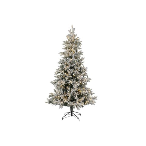 Choinka DKD Home Decor Biały Kolor Zielony Polietylen Śnieżny 140 x 140 x 210 cm Choinka DKD Home Decor Biały Kolor Zielony Polietylen Śnieżny 140 x 140 x 210 cm