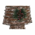 Choinka DKD Home Decor Wielokolorowy Miedź Naturalny Plastikowy 32 x 18 x 100 cm (3 Sztuk)