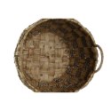 Zestaw koszyków Home ESPRIT Naturalny Trawa morska Naturalne Włókno Boho 43 x 43 x 39 cm (2 Części)