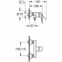 Kran jednouchwytowy Grohe Metal