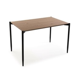 Zestaw Stołowy z 4 Krzesłami Versa PVC Metal Drewno MDF 70 x 75 x 110 cm