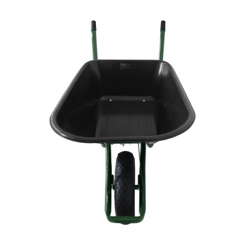 Taczka Ogrodowa Bituxx z czarną misą PVC i pompowanym kołem