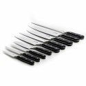 Nóż Santoku Quid Professional Inox Chef Black Czarny Metal (Pack 6x)