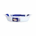 Półmisek Kuchenny Luminarc Smart Cuisine Owalne Biały Szkło 21 x 13 cm (6 Sztuk)