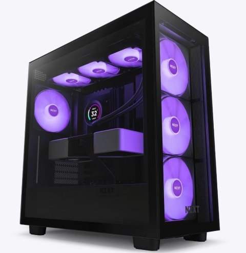 CASE MIDITOWER ATX W/O PSU/BLACK H7 ELITE NZXT