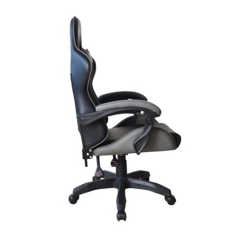 Ergonomiczne krzesło biurowe z poduszkami, czarno-szare Ergonomiczne krzesło biurowe z poduszkami, czarno-szare