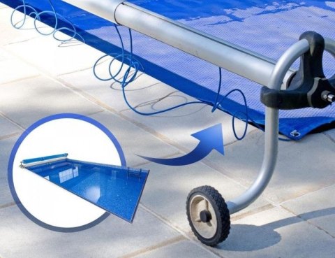 JAGO Plandeka 650 g/m², aluminiowe oczka, niebieska, 4 x 3 m JAGO Plandeka 650 g/m², aluminiowe oczka, niebieska, 4 x 3 m