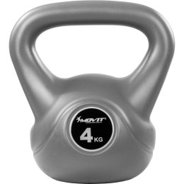 Kettlebell Hantle szara - 4 kg