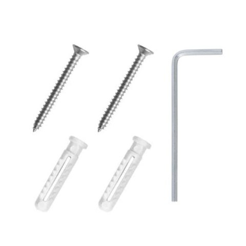 Uchwyt na papier toaletowy USAR srebrny