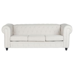 Sofa DKD Home Decor Biały Brązowy Krem Drewno 209 x 84 x 76 cm