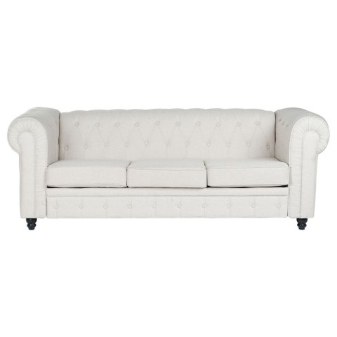 Sofa DKD Home Decor Biały Brązowy Krem Drewno 209 x 84 x 76 cm