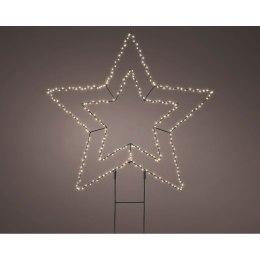 Dekoracja świetlna Lumineo Metal 220 V 58 x 55 cm Palik (drewniany) gwiazda