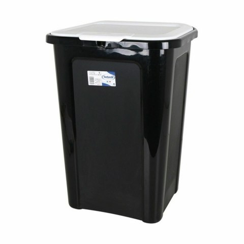 Kosz na Śmieci Tontarelli Coverline Biały 44 L Czarny 38,5 x 34,5 x 54,5 cm (6 Sztuk) Kosz na Śmieci Tontarelli Coverline Biały 44 L Czarny 38,5 x 34,5 x 54,5 cm (6 Sztuk)
