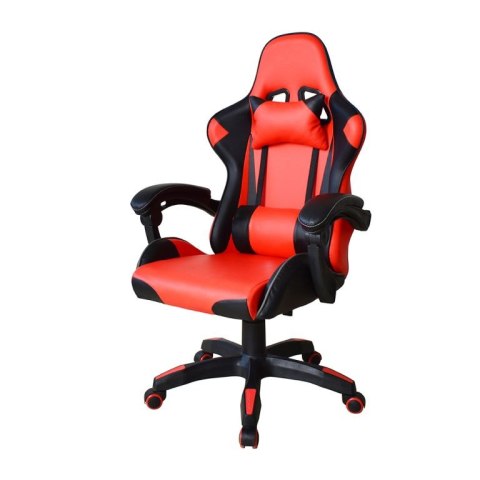 Ergonomiczne krzesło biurowe z poduszkami, czarno-czerwone Ergonomiczne krzesło biurowe z poduszkami, czarno-czerwone