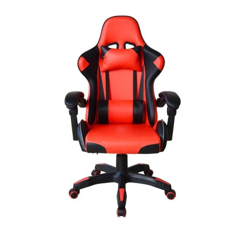 Ergonomiczne krzesło biurowe z poduszkami, czarno-czerwone Ergonomiczne krzesło biurowe z poduszkami, czarno-czerwone