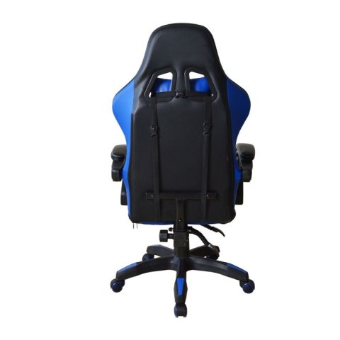 Ergonomiczny fotel gamingowy z poduszkami, niebieski Ergonomiczny fotel gamingowy z poduszkami, niebieski