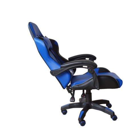 Ergonomiczny fotel gamingowy z poduszkami, niebieski Ergonomiczny fotel gamingowy z poduszkami, niebieski